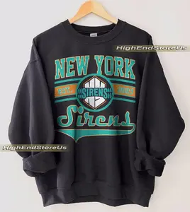 Vintage New York Sirens Sweatshirt, Vintage Sirens shirt, New York Hockey Women Sweater, Hockey Women Sweatshirt, Sirens Sweatshirt