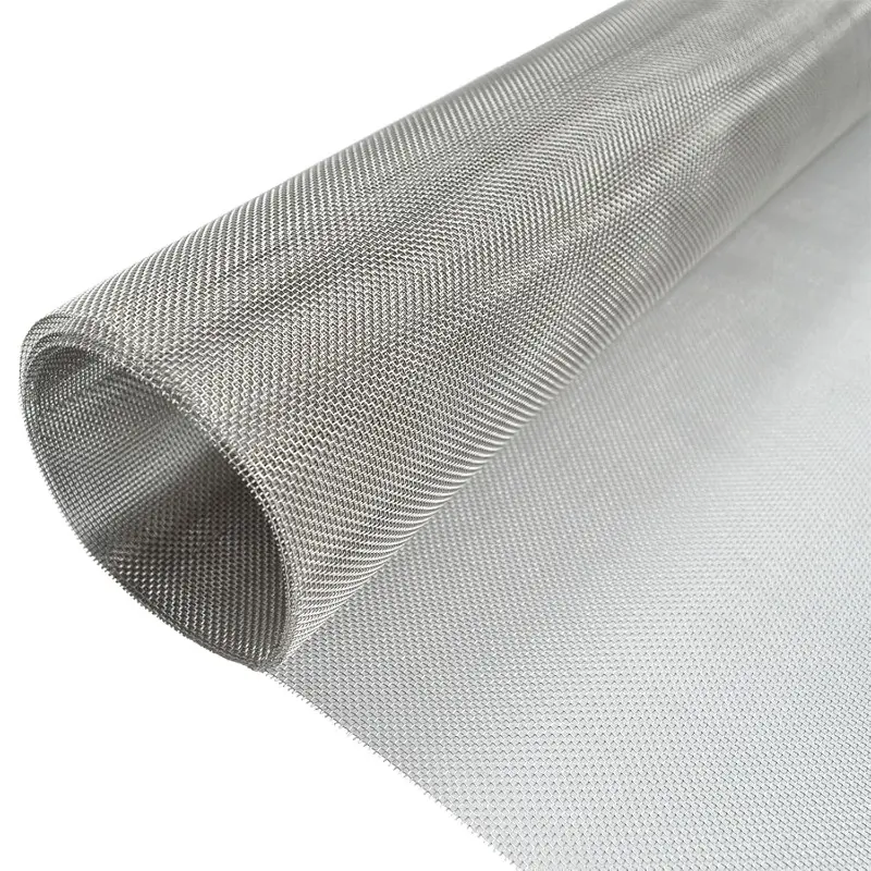 Stainless Steel Woven Fine Wire Mesh Screen, 20Mesh, 15.7"x47.2" (40x120cm), Easy to Cut for Air Vent, Window Screen, DIY Projects