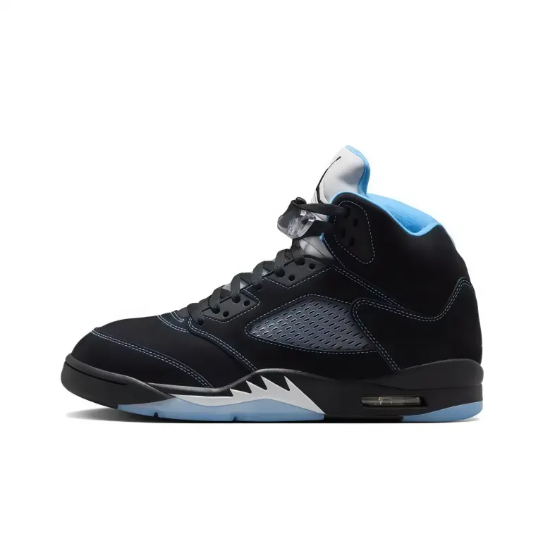 High top basketball sneakers black upper light blue lining white decor translucent bottom cushioned insole lightweight fit viral aesthetic dating look all season breathable non slip fashion basketball sneakers
