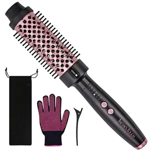 2026 Upgrade VersionProfessional Thermal Brush Heated Round Brush, Ionic Hot Curling Brushes, Makes Hair Shinier & Smoother, 1.5 Inch, 5 Temp Settings, Universal Voltage, Easy To Use, Gifts For WomenTikTokMadeMeBuyIt