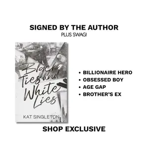Black Ties & White Lies Paperback - Shop Exclusive