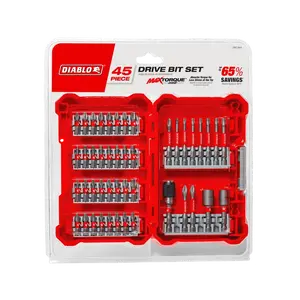 Diablo (DSC-S45) 45 pc Screwdriving Set (45-Piece)