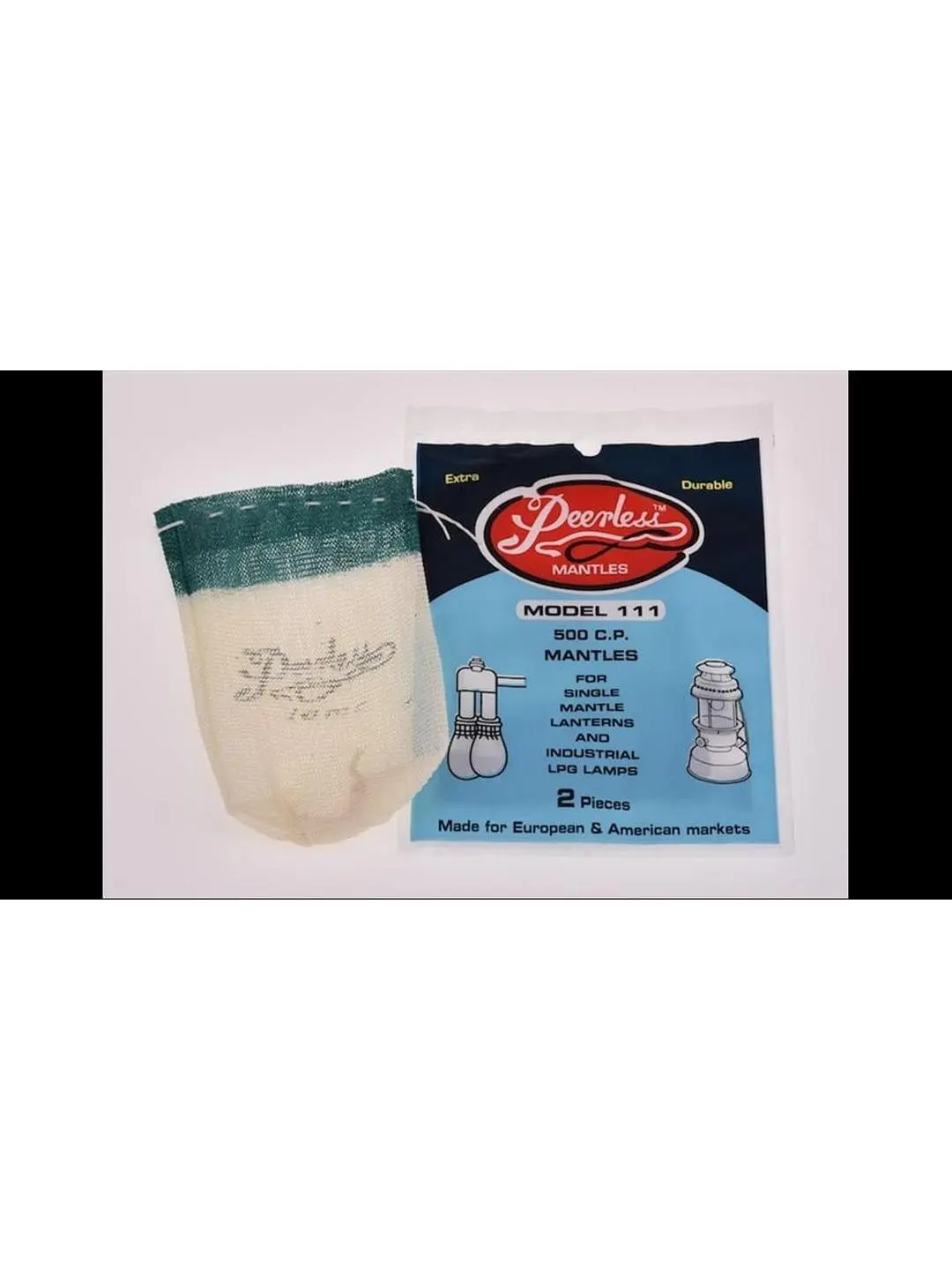 Peerless-AV Lantern Mantles, Pack of 2, 111 Style for Outdoor Use, Durable with Strong Patterns for Easy Setup & Storage