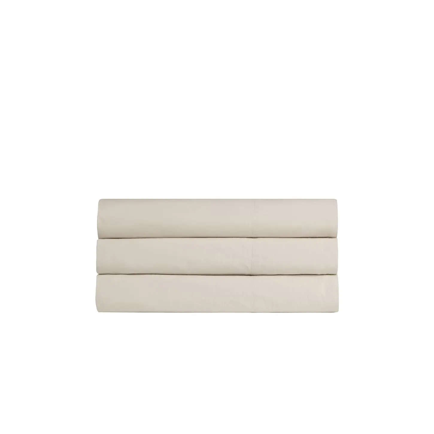 Parachute Percale Top Sheet in Bone