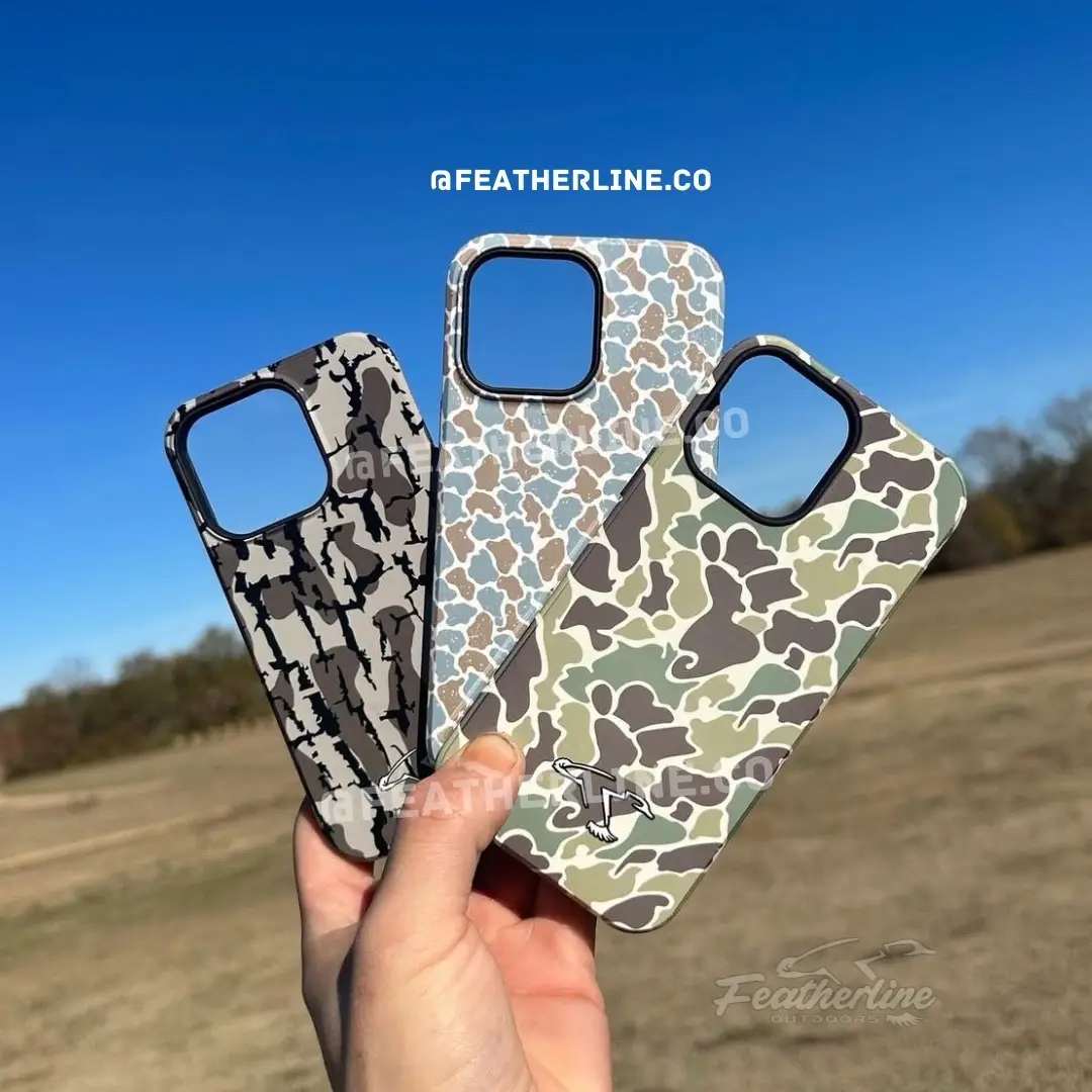 Duck Camo iPhone Case - Slim Lightweight Tough Shockproof Camouflage Phone Case