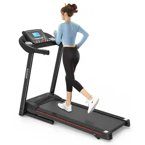 Inclinable Treadmill for Home, Folding Treadmill for Home Exercise, Electric Walking Running Treadmill 5 Inch Lcd Screen 250 Lbs Capacity