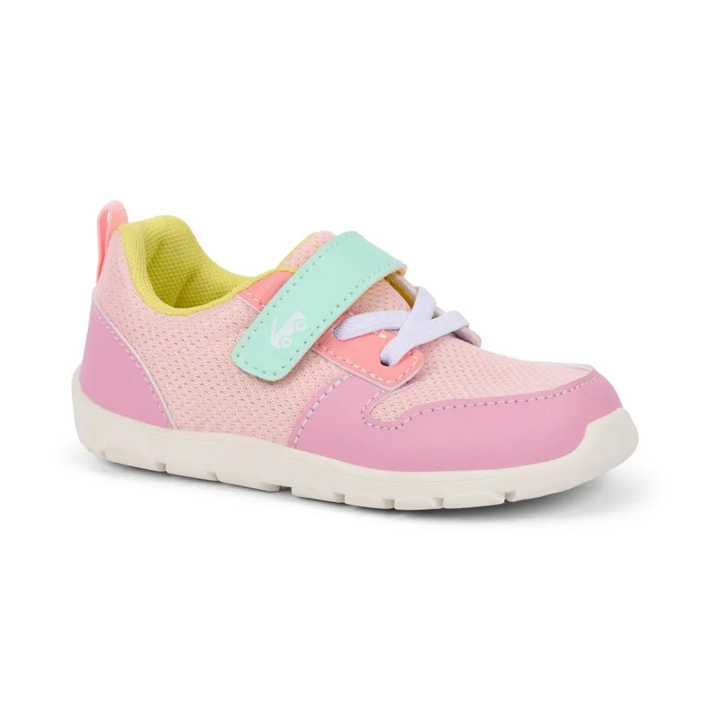 See Kai Run Basics Toddler Girls' Tenny Sneakers, Trainer Sneaker, Flat Trainers