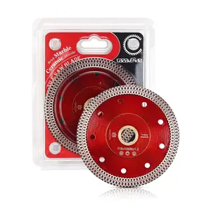 2Pcs/Lot 4.5“ Super Thin Diamond Porcelain Saw Blade Ceramic Cutting Disc for Cutting Ceramic or Porcelain Tiles (4.5"-2pcs)