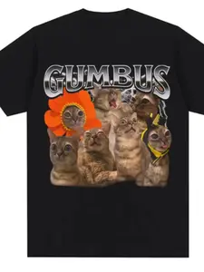 Unisex Loose-Fit Short Sleeve Tee, I Crave Violence Flame Cat Print Design, Casual Comfortable Soft Fabric, Perfect for Daily Wear &