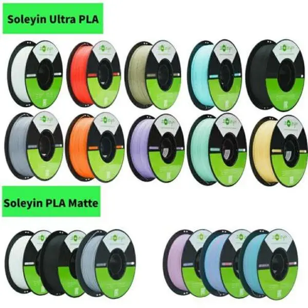 Creality Soleyin Ultra PLA 3D Printing Filament 1.75 1kg for 300mm/s High Speed