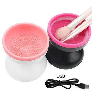 Electric Makeup Brush Cleaner Machine Portable Automatic USB Cosmetic