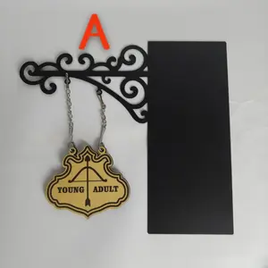 Book Nook Tavern Signs Book Divider A B C D E Deviders