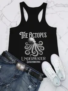 The Octopus Graphic Tank