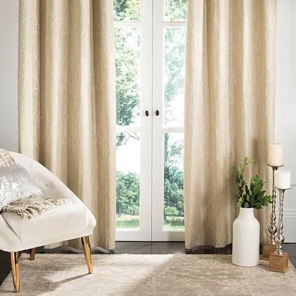 Safavieh Veria Window Panel - Beige - 52" x 96"
