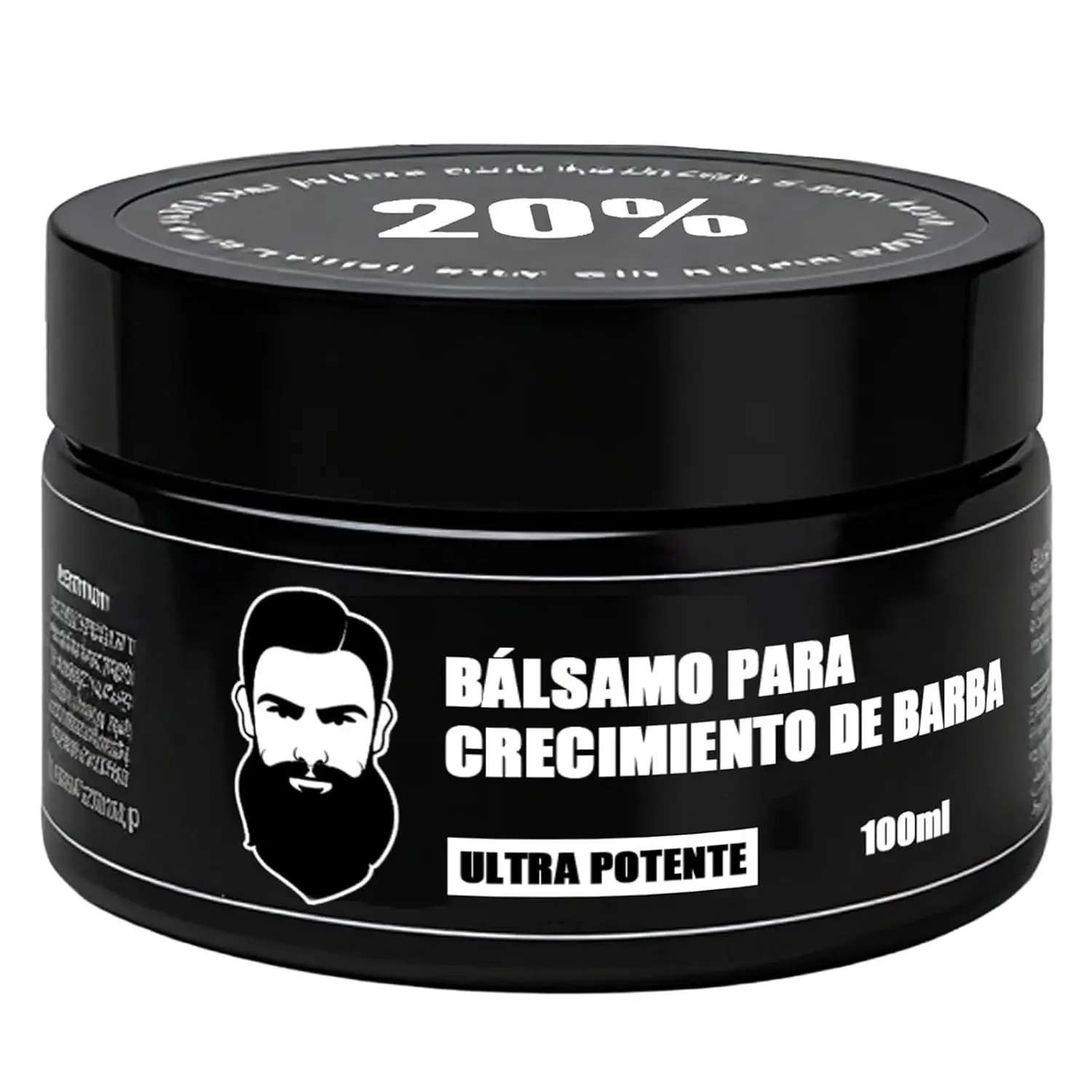 Beard Cosmetics, Beard Stimulating Balm, Ultra Powerful Beard Stimulating Balm, Beard Cream, Moisturizes & Strengthens Beard, 100ML / 3.5OZ