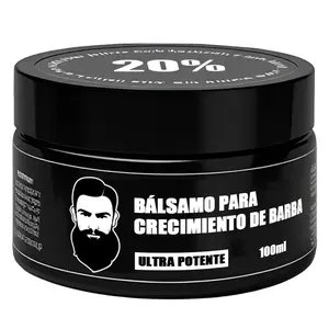 Beard Cosmetics, Beard Stimulating Balm, Ultra Powerful Beard Stimulating Balm, Beard Cream, Moisturizes & Strengthens Beard, 100ML / 3.5OZ