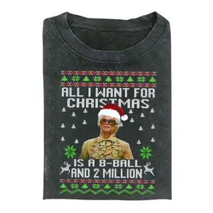 All I Want For Christmas Is A 8-Ball And 2 Million Shirt, Babyy Bi Christmas Sweater, Christmas Shirt, Winter Holiday T-Shirt