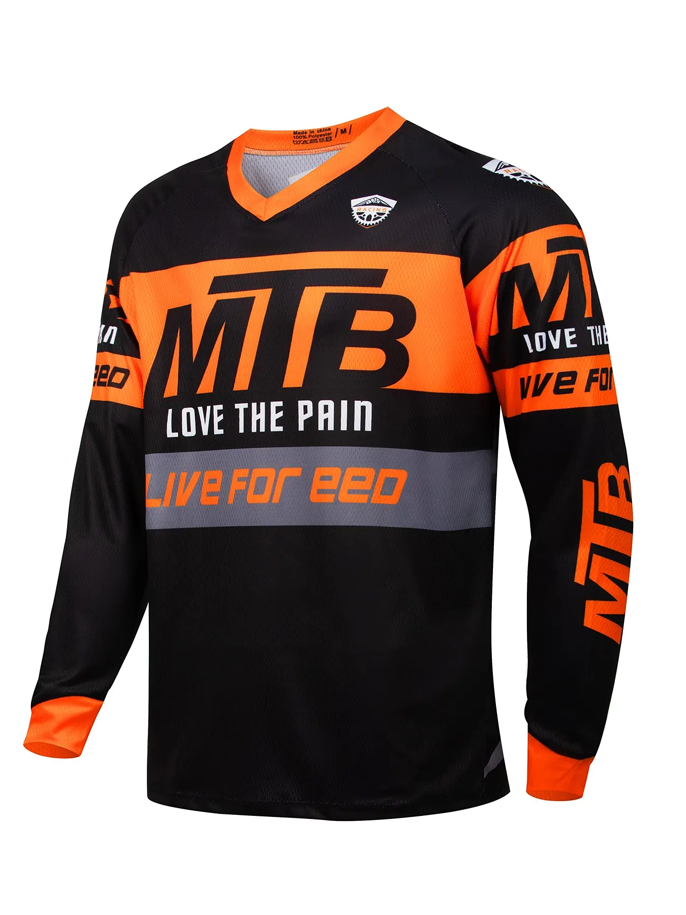 MTB New Long Sleeve Sports Shirt Bicycle CyclingBike Downhill Jersey Motorcycle Mountain Bike Motocross Shirt Polera Mtb Jersey Sportswear Top Sports Clothing Sports Apparel