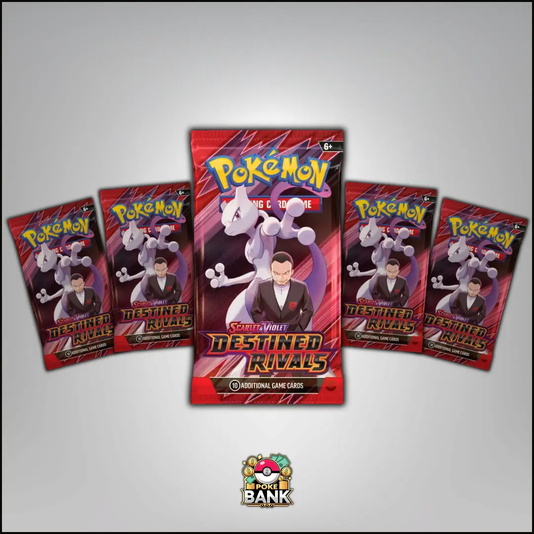 Destined Rivals - 5 Pokmon Booster Packs - TikTok Shop Destined Rivals - 5 Pokmon Booster Packs - TikTok Shop