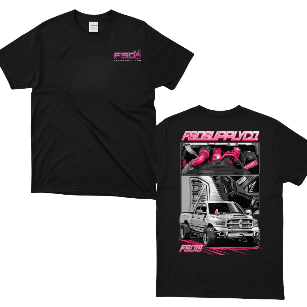 FSD19 Official T-Shirt, Diesel Truck Performance Graphic T-Shirt, For Men and Women, Available in All Sizes and Colors