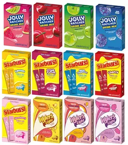 Singles To Go! Drink Mix Variety Pack (12 Pack) - Zero Sugar Powdered Drink Mix Sticks - Great Tasting On-the-Go Beverage for Anytime Use
