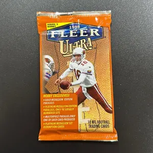 One Pack of 1998 Fleer Ultra NFL Football Trading Cards