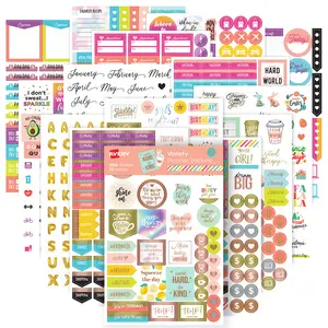 Avery Planner Stickers Variety Pack, 1,656 Stickers, Weekly, Calendar and Journal Sticker Sheets (6785)