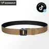 IDOGEAR Men's 1.5" EDC Ratchet Nylon Belt Quick Release Buckle No Hole Fit for Various Trouser Styles CCW Belts 3430