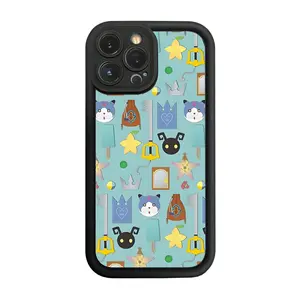 Phone Case - 1pc Kingdom Hearts Themed Phone Case Designed to Prevent Collisions, Compatible with Multiple iPhone 17 E Air Pro ProMax iPhone16 15 14 Plus 13 12 Mini 11 X XS XR