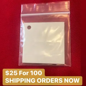 Unscented Air Freshener Squares with Bags - 100 Shipping Orders $25 Each