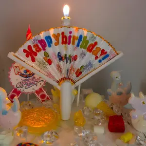 Birthday surprise candle