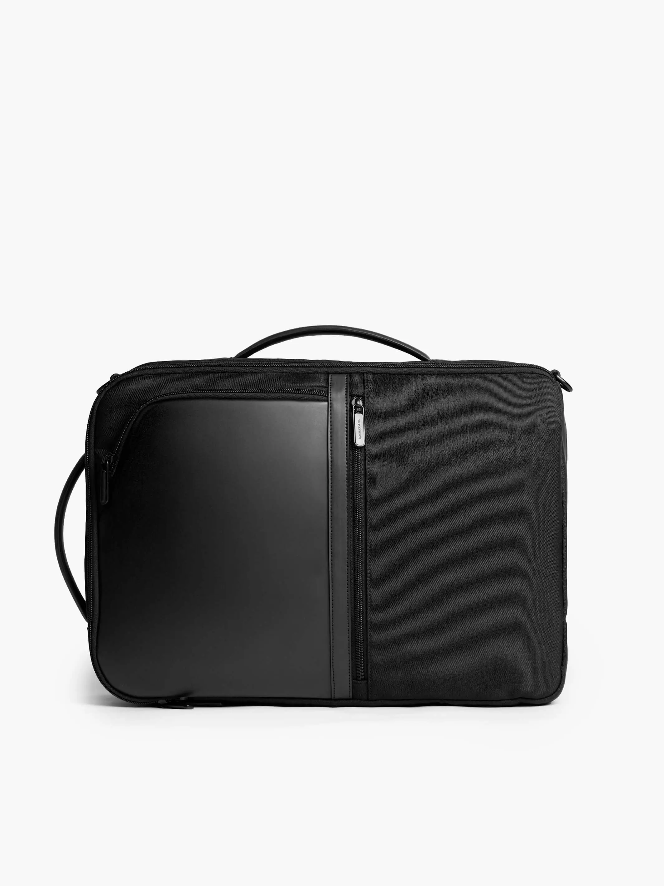 black leather rolltop backpack Black Leather Roll Top Backpack by VIDA VIDA