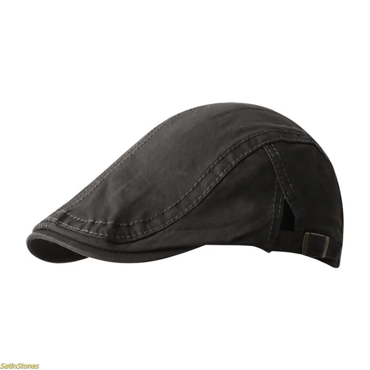 2026 Trending Style: Flat Cap — Solid-Color, Retro British-Style Newsboy Cap; Versatile, Minimalist, and Artistic Beret for Women; Duckbill Cap for Men.