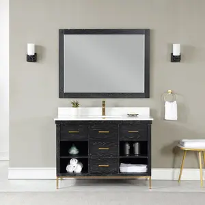 Kesia 48" single vanity with top
