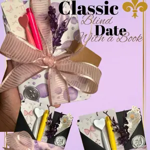 Cozy Night In Book Bundle - Blind Date With A Book Gift Set Includes 2 oz Luxury House Spray Rose & Jean Co Bookmarker Annotations Set