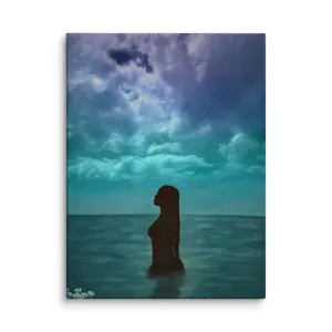 BLUE Canvas Print