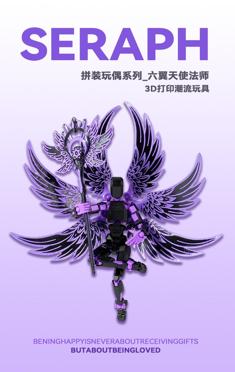 Dummy 13 Seraph Mage Articulated Assembly Figure Educational DIY Building Kit Sports & Outdoors Collectible Action Figure