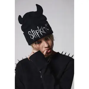 Hive Mind Horned Beanie