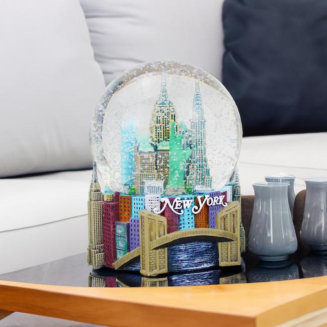 Cityscape "NEW YORK" Snow Globe | NYC Snow Globe | New York Gift (4 Sizes)