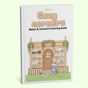 Cozy corners coloring book