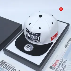 Parental Advisory Snapback Hat for Men Women, Hip Hop Streetwear Flat Brim Cap, Adjustable Baseball Cap, Rap Style Fashion Hat, Urban Outfit Accessory