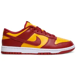Nike Dunk Low "Midas Gold" Yellow Red Fashion Sneakers