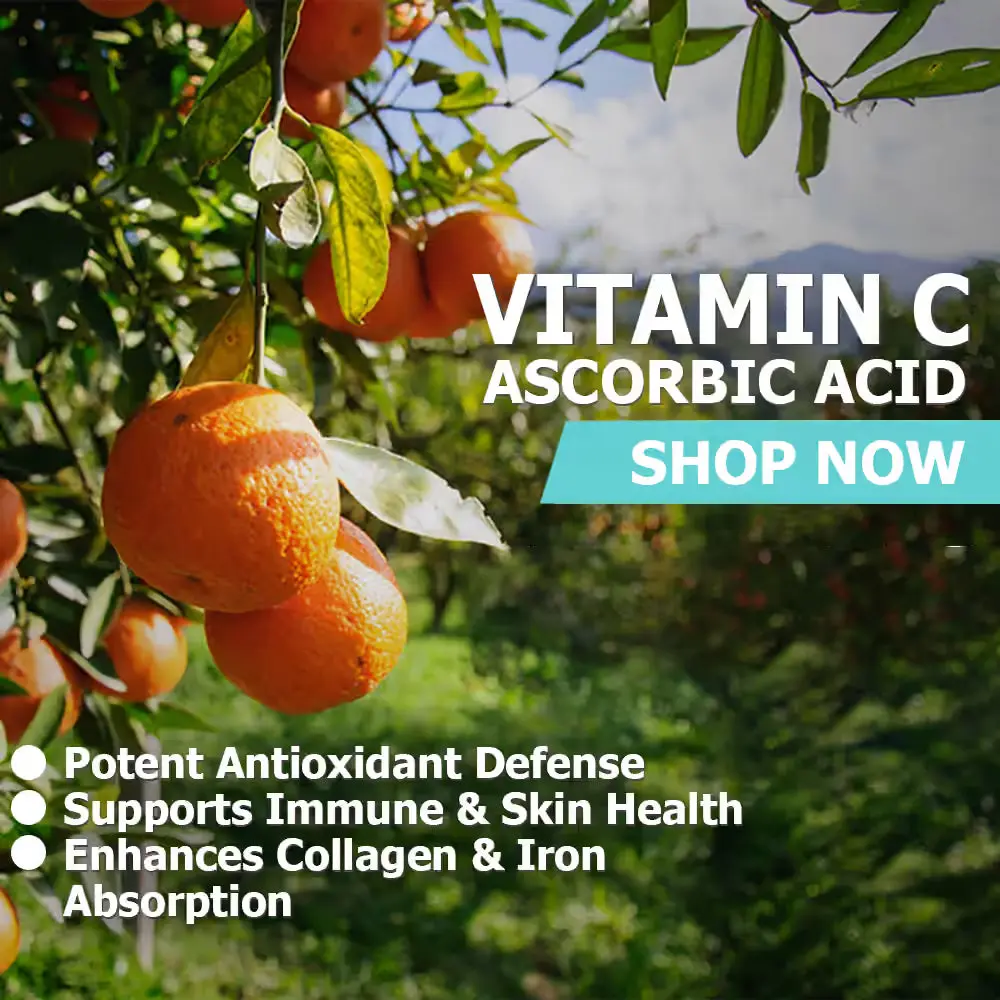 Ascorbic Acid (Vitamin C) Powder Healthcare Dietary Vitamin Supplements