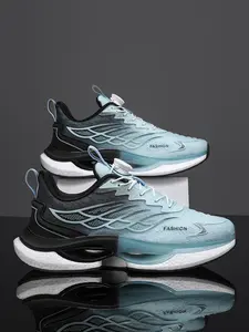 Men’s Boys’ Rotating Button Sports Shoes – Breathable, Odor-Resistant Mesh Sneakers for Teens – Versatile & Casual