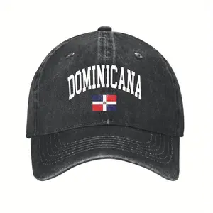 Dominican Republic Dominicana Flag Baseball Funny Hats