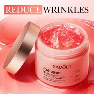 Korean Collagen Hydrating Jelly Cream 110ml, Anti-Aging Youthful Glow, Natural Plant Formula, Deep Moisturizing, Plump Smooth Skin, Daily Facial Skincare outdoorfun