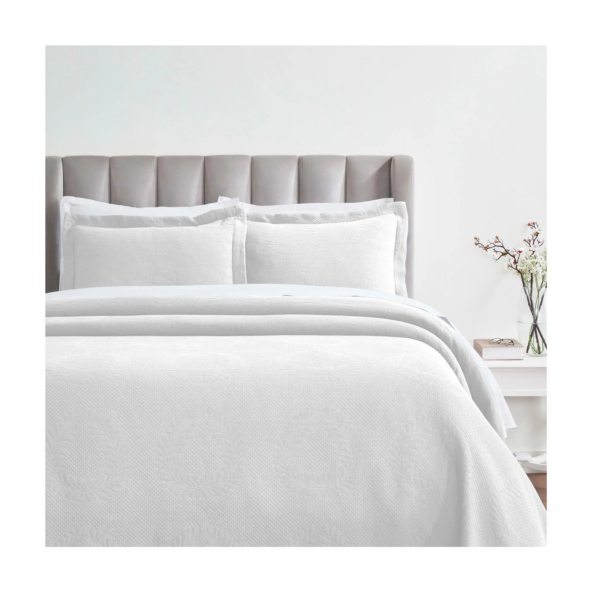 Superior Peploi Cotton Bedspread and Sham Set,Full Superior Peploi Cotton Bedspread and Sham Set,Full