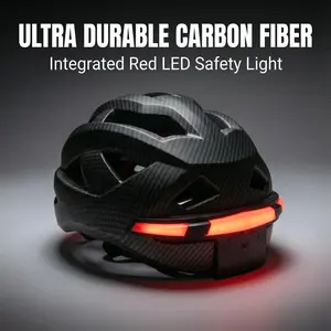 Bluetooth Bike Helmet with Speakers & Turn Signals – 30H Battery, IP65 Waterproof, FM Radio & Remote Control for Safe Cycling