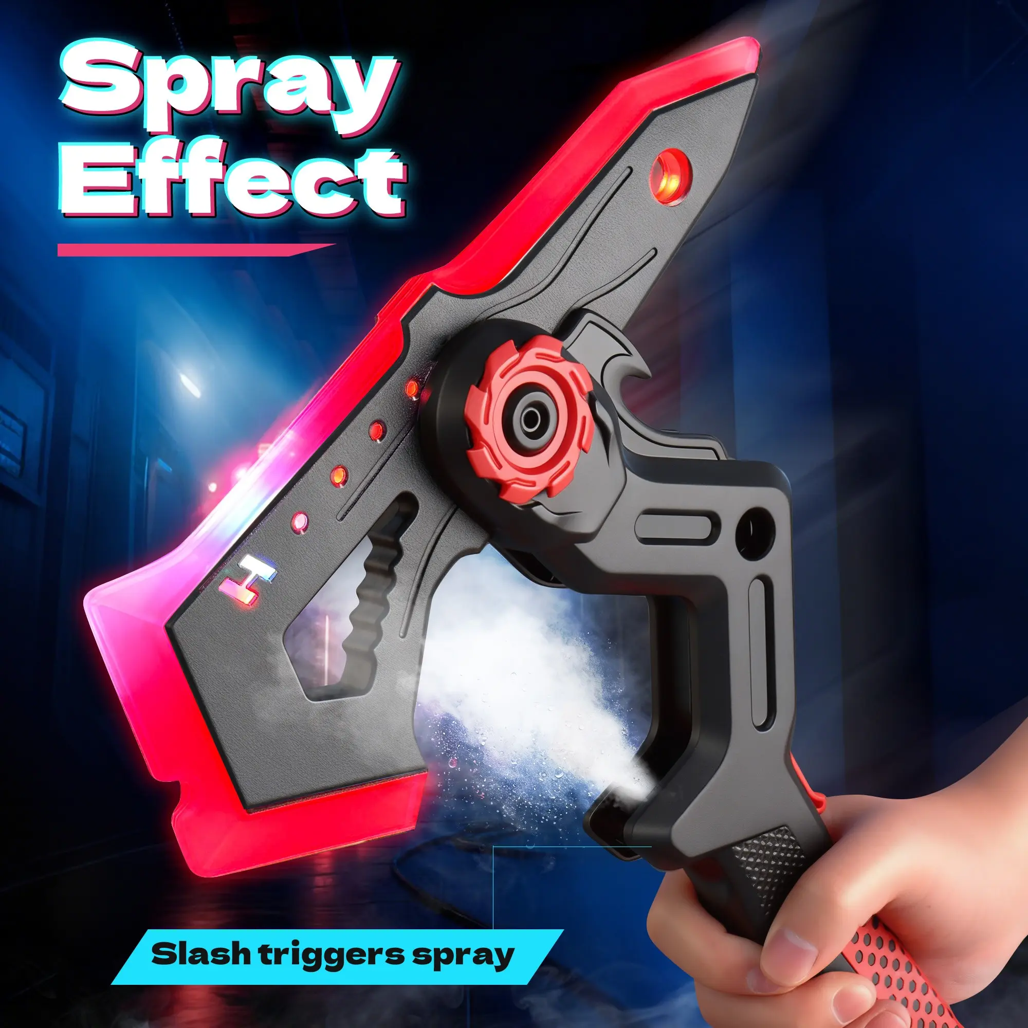 Transformable Toy Sword Axe, Cool Electric Glowing Weapon with Sound ...