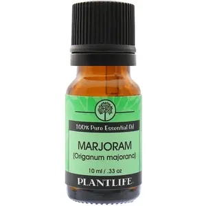 Plantlife Marjoram Essential Oil 10 ml – Warm Spicy Aromatic Oil for Comforting, Relaxing Blends